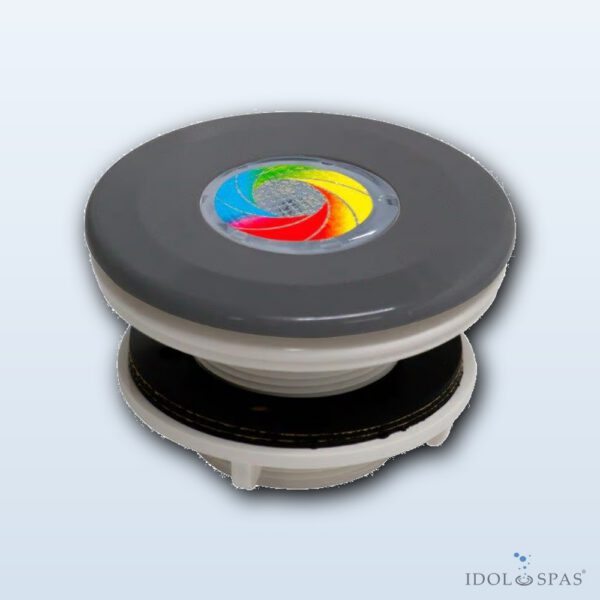 SeaMAID MINI Tube – VA Inlet, RGB 9 LED, 8.2 W (Dark Grey RAL 7016) – 85135R
