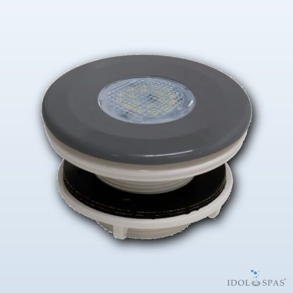 SeaMAID MINI Tube – VA Inlet, White 18 LED, 6 W (Dark Grey RAL 7016) – 85135W