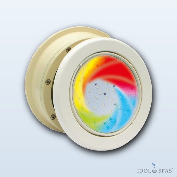 MTS LED-Leuchte RGB 16 W, weißer ABS-Kunststoff – 85535LED16R