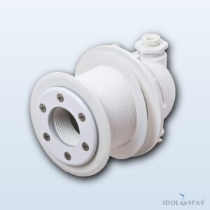 Adagio installation element with flange for liner