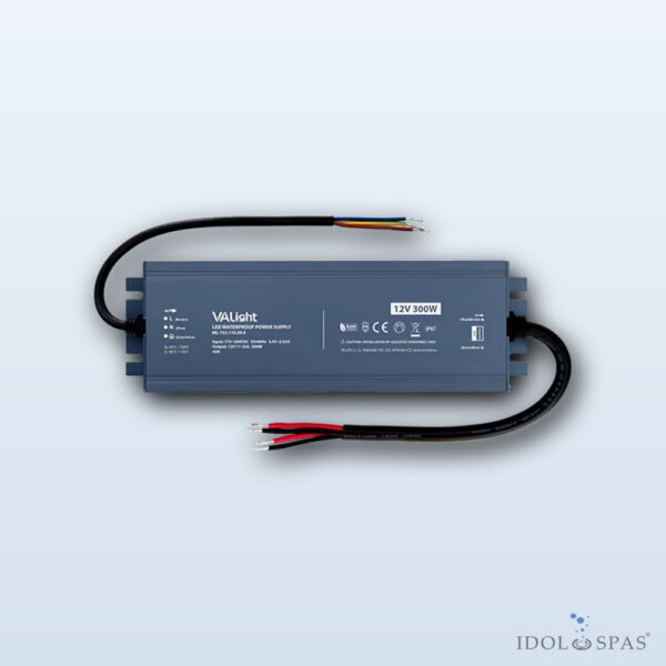 Napájecí zdroj VA Light 300 W, DC 12 V/25 A, IP67