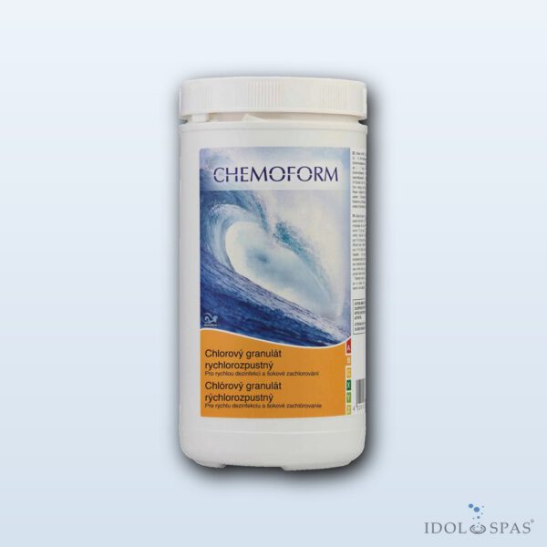 Chlorový granulát rychlorozpustný 55 % – 1 kg