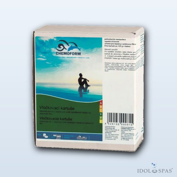 Flokulační kartuše 8 ks x 125 g