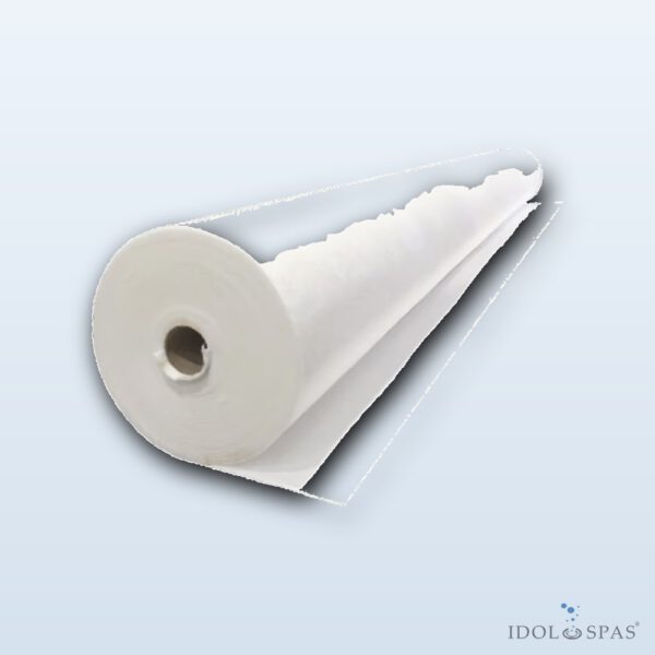 Thermisch verfestigtes Geotextil 400 g/m², Breite 1,5 m, Rolle 50 m