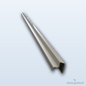 Befestigungsleiste für Überlaufrinne – Beton, 140 mm außen