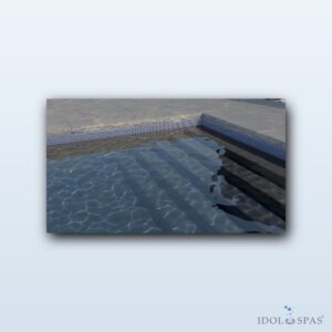 Aquasense AS 3D Mozaika Dark Blue 1,65 m, 1,6 mm (metráž) – 98842165