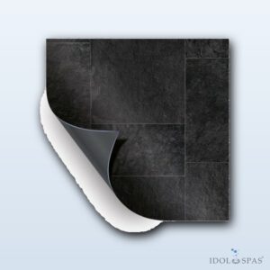 AVfol Relief 3D Black Marmor Tiles 1,65 m (metráž) – 98845165