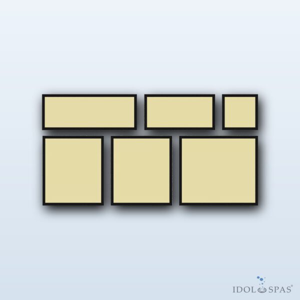 Dlažba Memphis – modul 6 ks (0,90 m²), tl. 27 mm (992P0120)