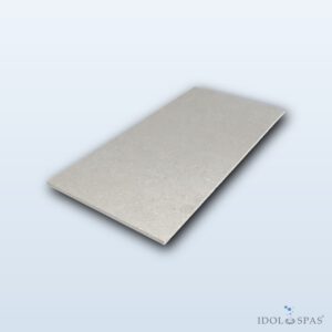 Ceramic tile AURA "ALBA" – flat piece, 62.6×31×0.9 cm, 1 pc (9977693)