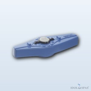 EASYFIT Ball Valve Lever 75/90 mm - Blue