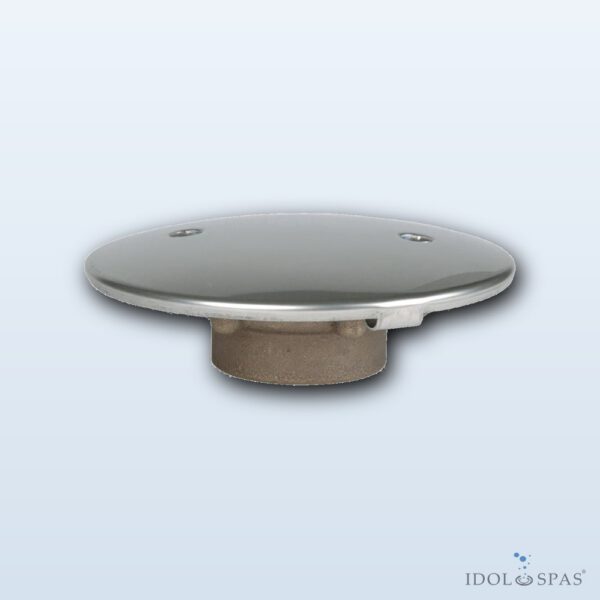 Floor drain, connection 2" in, anti-vortex cover d=168 mm