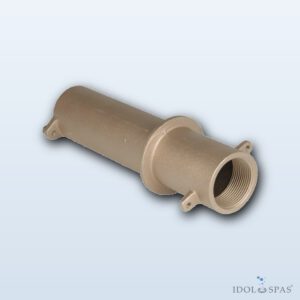 Hugo Lahme HL3040050 – Průchod stěnou pro keramické bazény 1 1/2" x 1 1/2", délka 240 mm