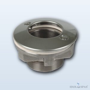 Hugo Lahme HL3945020 – Sací tryska s přírubou, napojení 2" ex, délka 40 mm, pro fóliové bazény