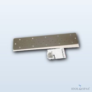 Edelstahlabdeckung für Sprudelsystem, Länge 500 mm HL8795020
