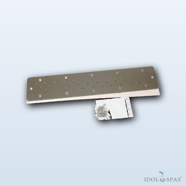 Edelstahlabdeckung für Sprudelsystem, Länge 500 mm HL8795020