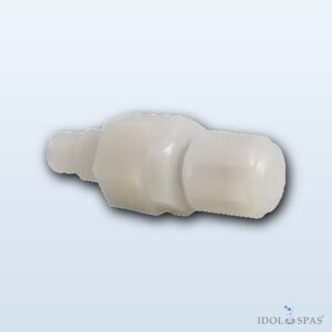 Vstřikovací ventilek 3/8" a 1/2" do potrubí PVDF-T