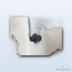 Transition Coupling Nipple d16–3/8 PN16 PVC