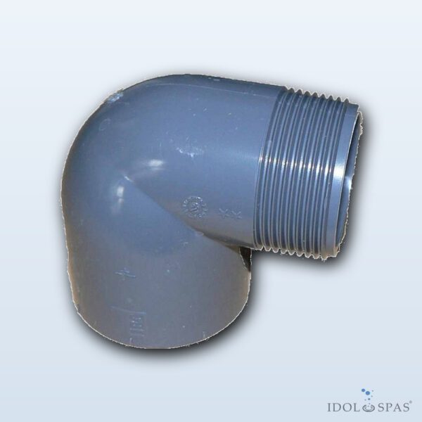 Koleno 90° L/Z vnější d50–1 1/4 PVC