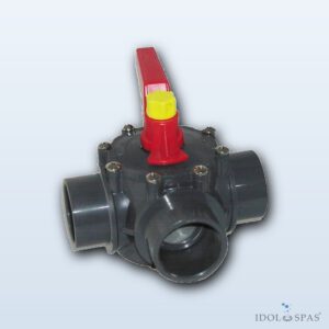 3-cestné šoupě d50 PVC