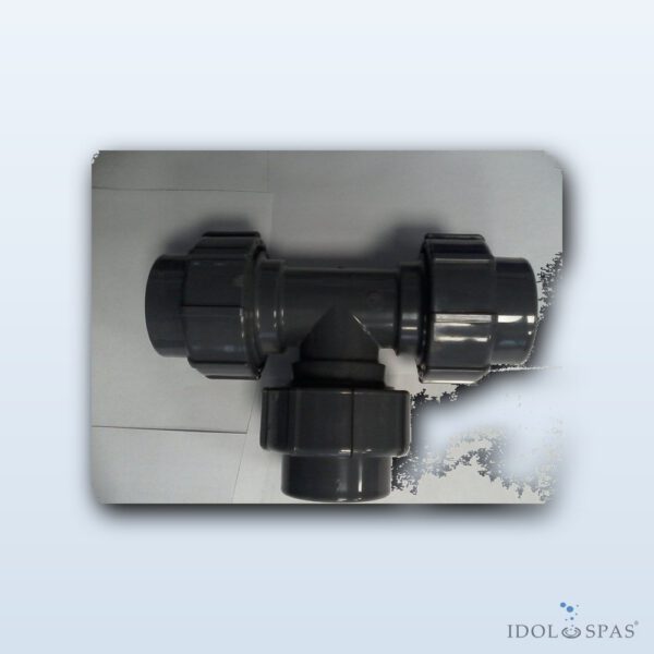 T-piece Flex/Flex/Flex d50 PVC