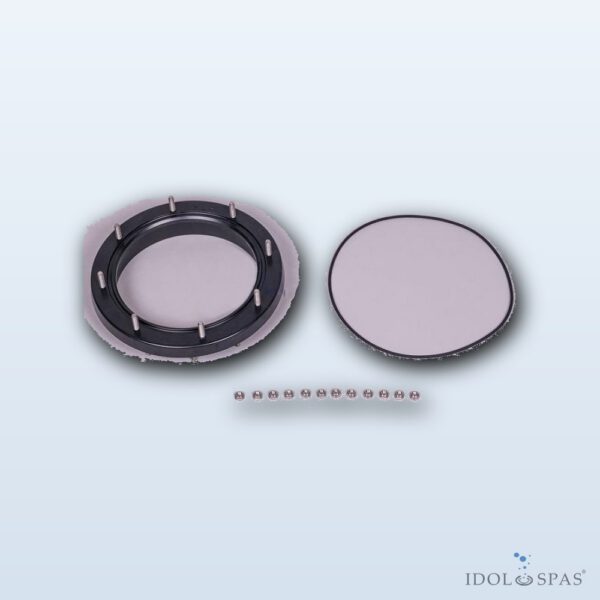 Wandflansch des PTK-Filters mit Dichtung
