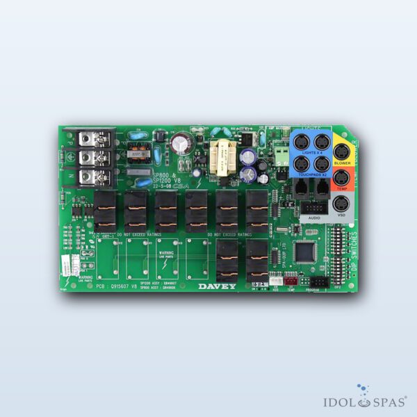 Davey / Spa Power SP800 – základní deska PCB (Q846606SP)