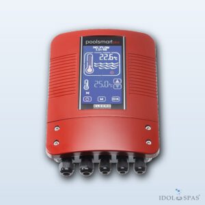 Poolsmart – Wärmetauschersteuerung mit Mess-T-Stück und Sensor