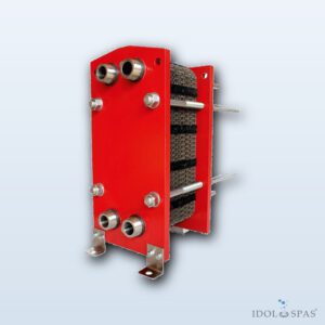 Titanium Plate Heat Exchanger Elekro Plate 610 kW