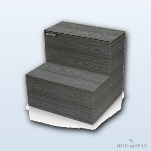 Canadian Spa International Treppe Lacan COMPACT – Old Wood S02 (18980-S02)