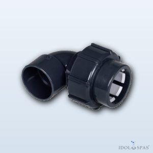 Adapter Elbow Glue/Flex d50 PVC