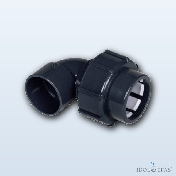 Adapter Elbow Glue/Flex d50 PVC