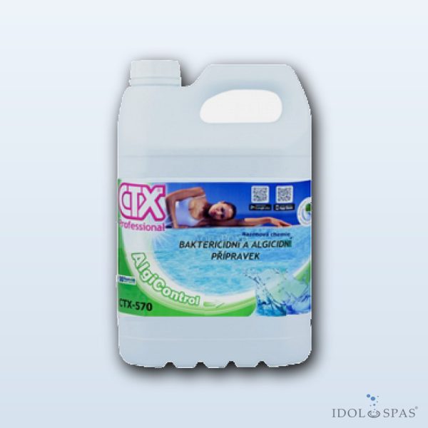 CTX 570 Schaumfreies Algizid für die Gegenstromanlage, 5 Liter