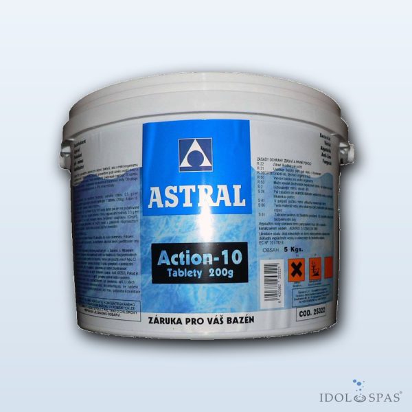 Action 10 tablety 200 g, balení 5 kg (10kombinace)