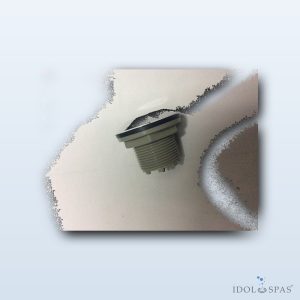 White Square Pneumatic Button for Counter-Current Unit