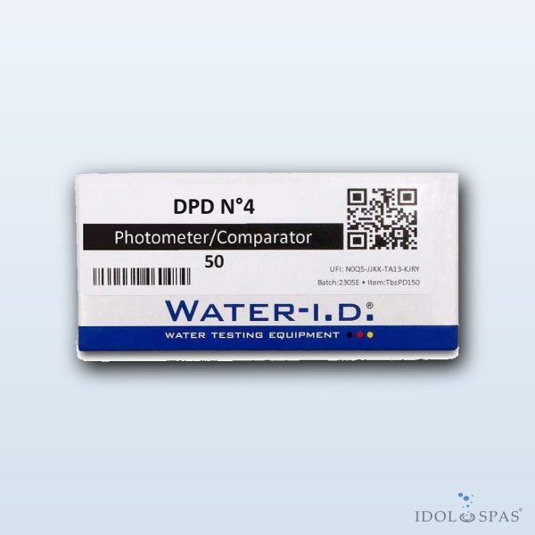 DPD-4-Tabletten – Aktivsauerstoff für das Poollab-Photometer (10 St.)