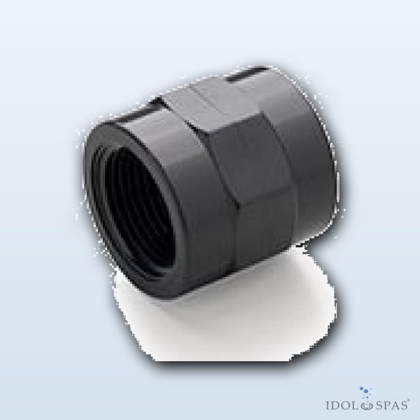 Transition Coupling Solvent/Female Thread PVC d50×1 1/2"