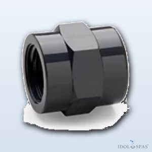 Threaded PVC Coupling d2"×2" PN16