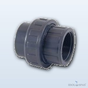Verschraubung L/Innengewinde PVC d63×2"