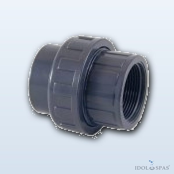 Verschraubung L/Innengewinde PVC d63×2"