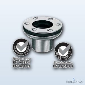 Saugdüse Edelstahl 1 1/2"