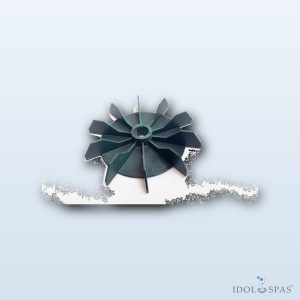 Cooling impeller of the M-Swim pump motor