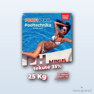 Profipool pH mínus tekuté 25 kg / 37 % – pro veřejné bazény