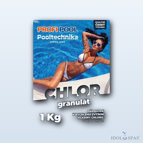 Rychlorozpustný chlor granulát Profipool 1 kg