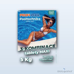 Multifunkční tablety 3v1 PROFIPOOL MAXI 200 g – 5 kg