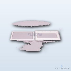 Flange with Cover for Prefabricated Pool to Astral Skimmer (No. 11311)