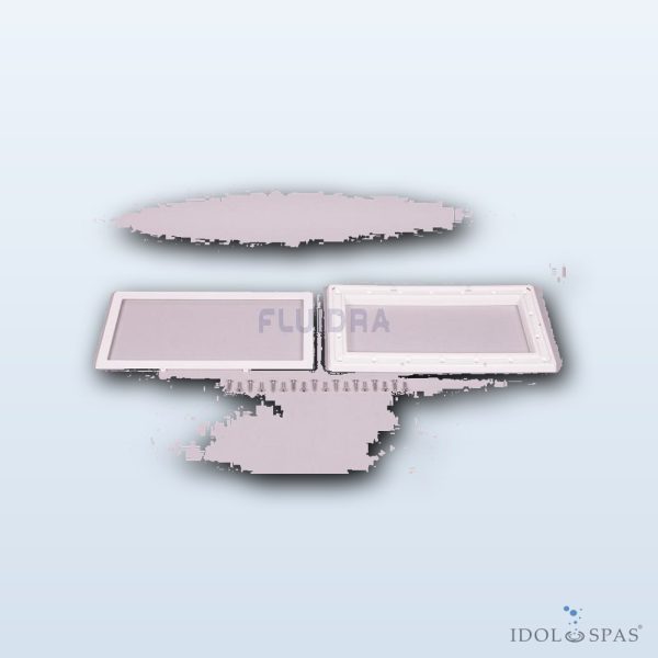 Flange with Cover for Prefabricated Pool to Astral Skimmer (No. 11311)
