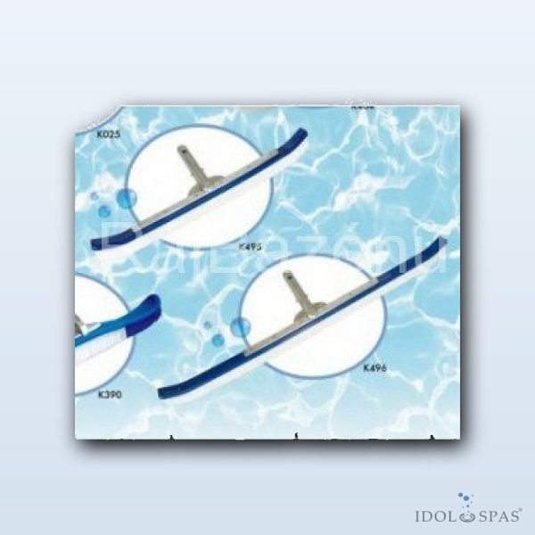 Breite Poolbürste am Stiel Shine 60 cm