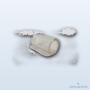 Transparent sight glass for Astral 6-way valve