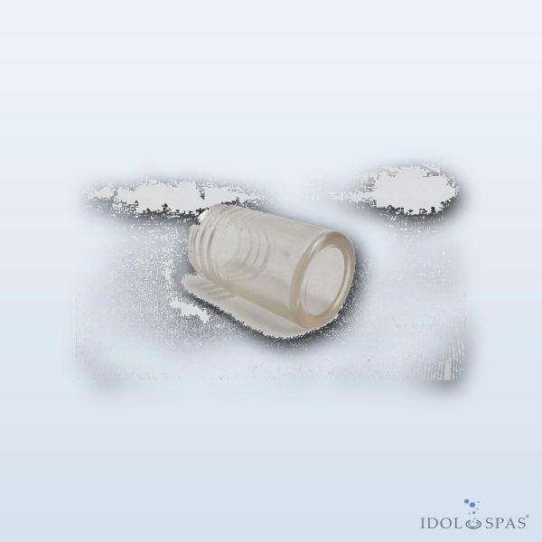 Transparent sight glass for Astral 6-way valve