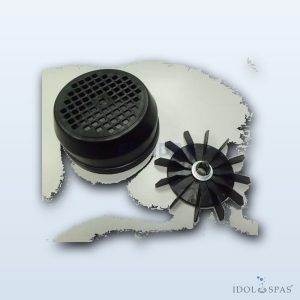 Abdeckungs- und Lüfterradsatz Pumpe Victoria 11–16 m³/h, 230 V